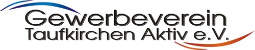 [Translate to English:] Gewerbeverein Taufkirchen Aktiv Logo