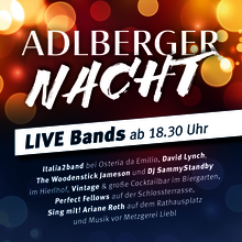 Adlberger Nacht Plakat