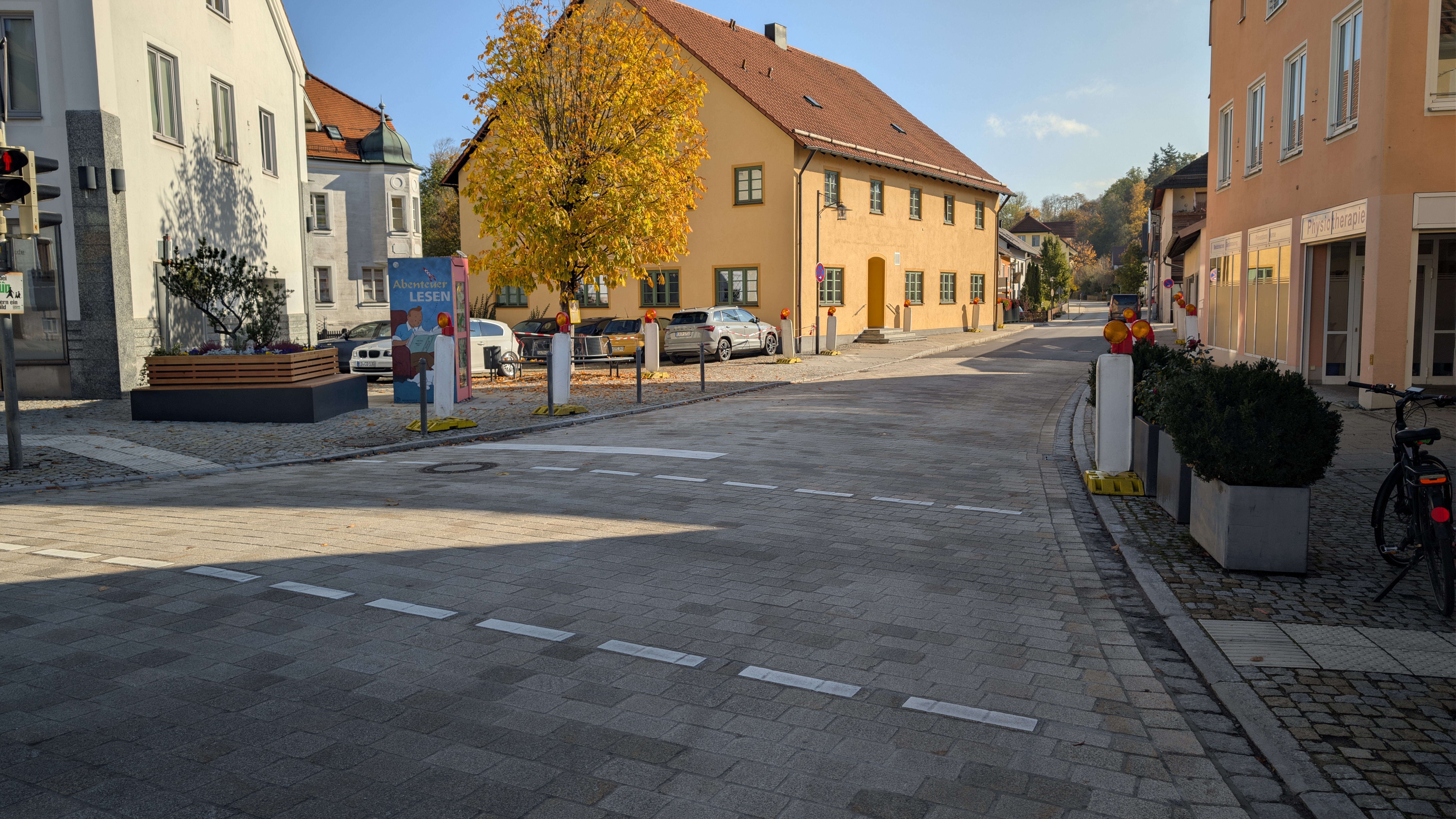 Foto von der Kellerstraße am Marktplatz